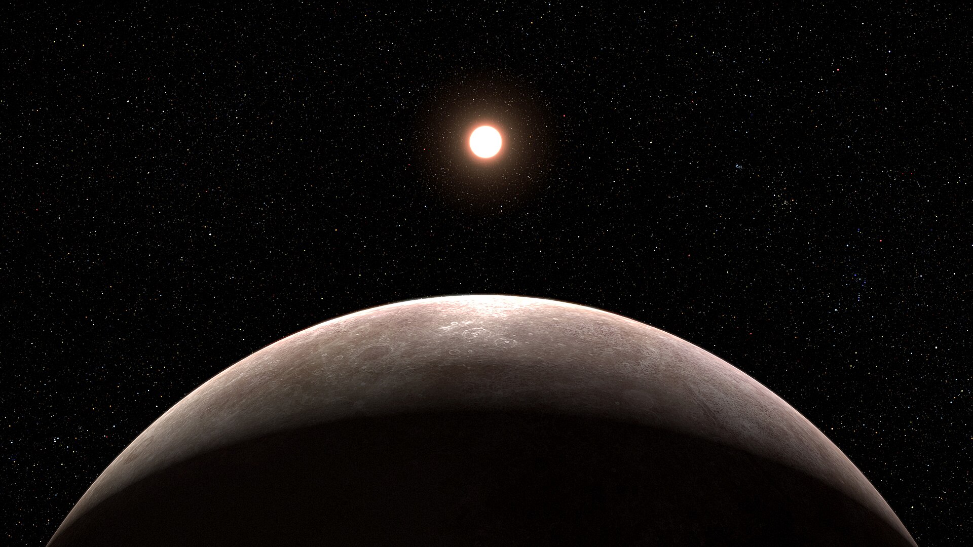 הדמיית NASA של כוכב לכת חוץ־שמשי והכוכב שלו